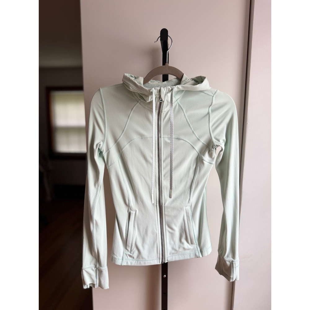 Lululemon Hooded Define Jacket *Nulu – Size‎ 4 – Delicate Mint